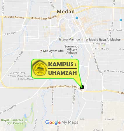 Peta & Lokasi Kampus UHAMZAH Medan Programnonreguler Nomor